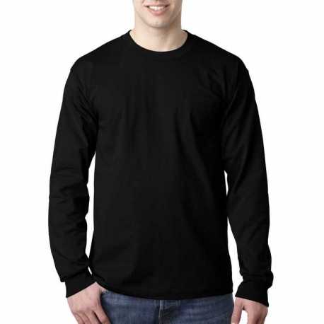 Bayside BA8100 Adult Long Sleeve Pocket T-Shirt