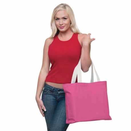 Bayside BS600 Cotton Canvas Jumbo Tote