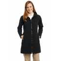Port Authority L306 Ladies Long Textured Hooded Soft Shell Jacket
