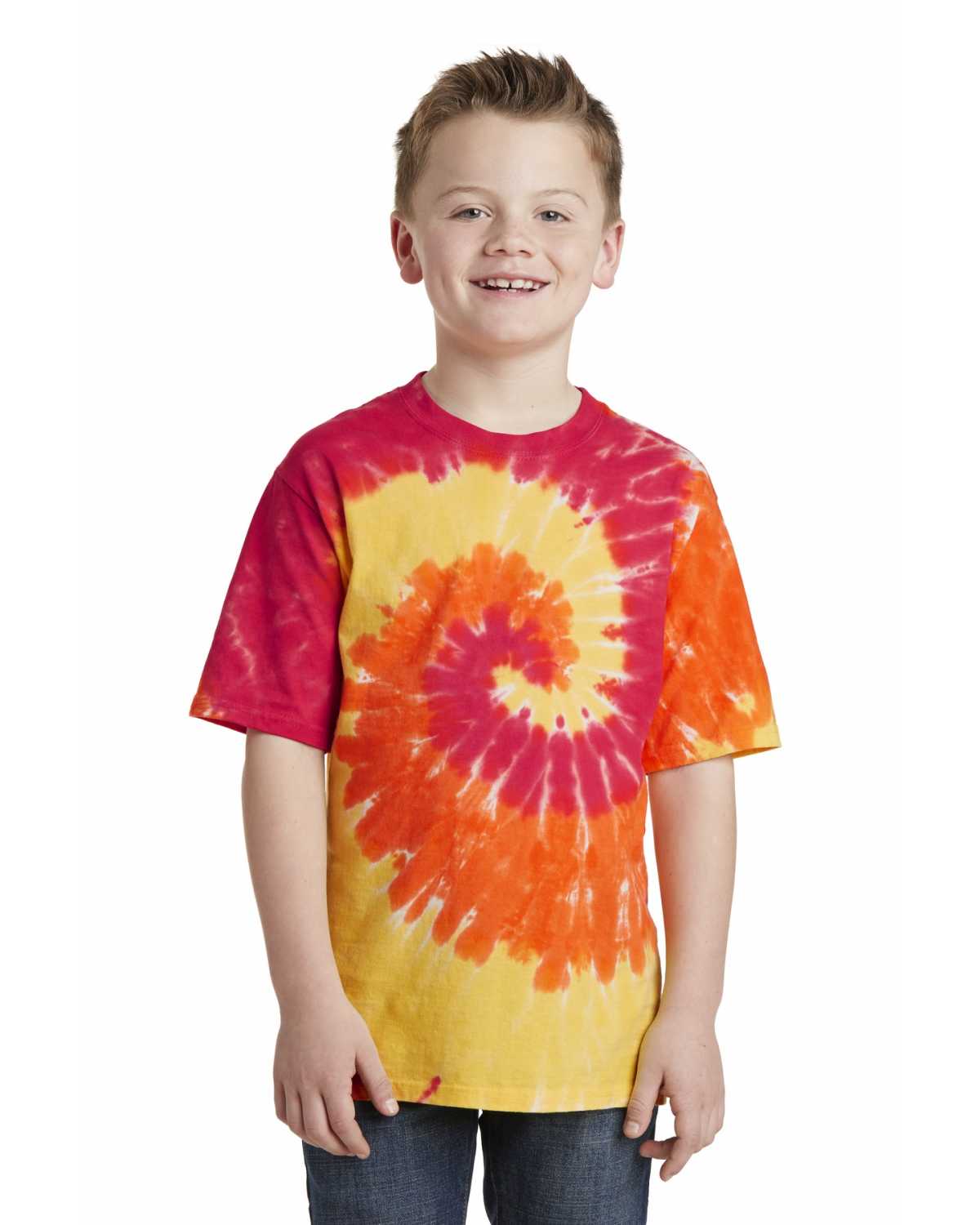 Port & Company PC147Y Youth Tie-Dye Tee on discount | ApparelChoice.com