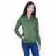 Devon & Jones DG796W Ladies Newbury Colorblock Melange Fleece Full-Zip