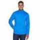 Devon & Jones DG798 Men's Newbury Melange Fleece Quarter-Zip