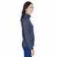 Devon & Jones DG798W Ladies Newbury Melange Fleece Quarter-Zip