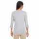 Devon & Jones DP186W Ladies Perfect Fit Y-Placket Convertible Sleeve Knit Top