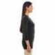 Devon & Jones DP186W Ladies Perfect Fit Y-Placket Convertible Sleeve Knit Top