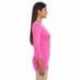 Devon & Jones DP186W Ladies Perfect Fit Y-Placket Convertible Sleeve Knit Top