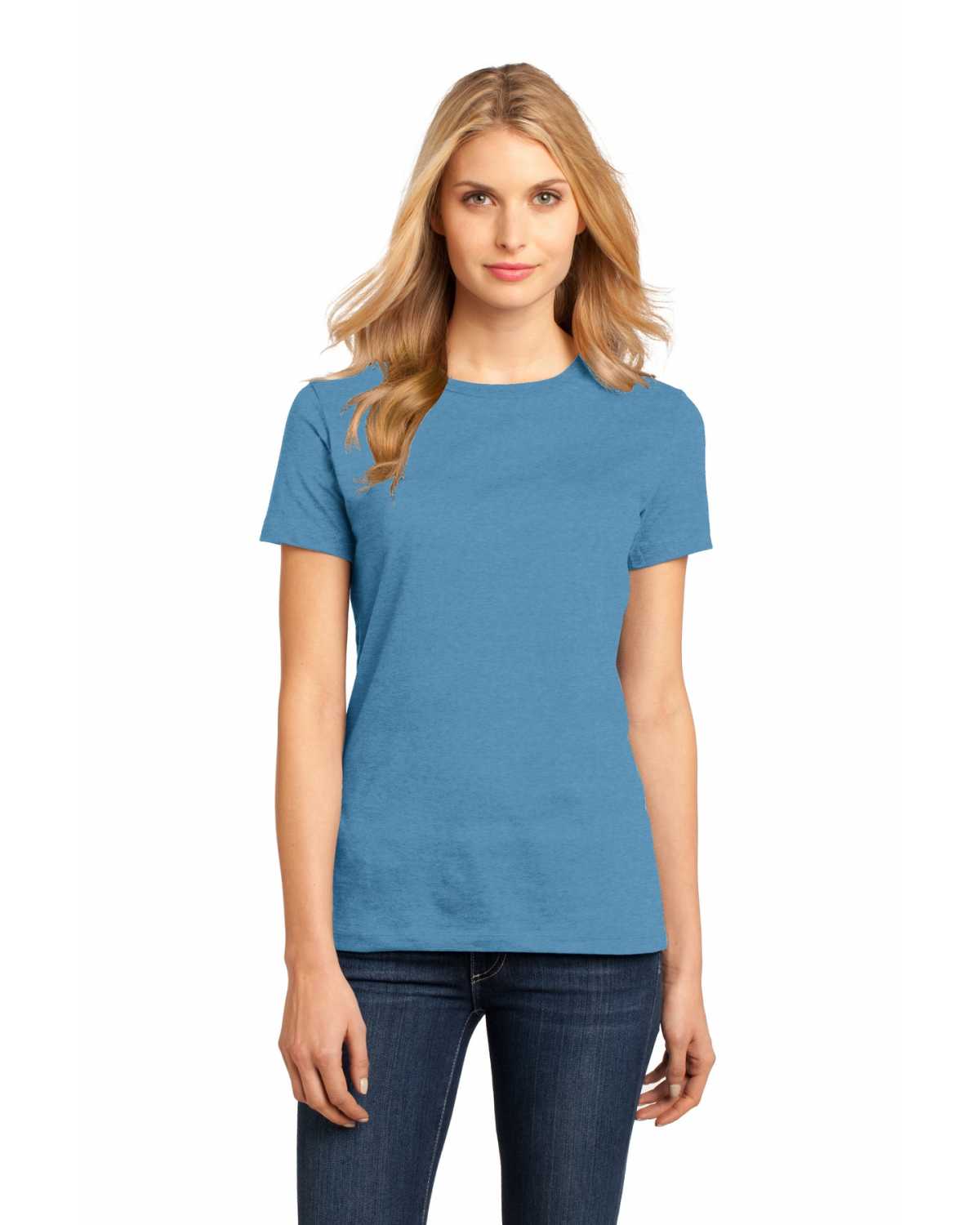 District Made Made DM104L Made Ladies Perfect Weight Crew Tee on ...