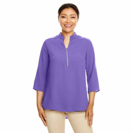 Devon & Jones DP611W Ladies Perfect Fit Three-Quarter Sleeve Crepe Tunic