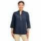 Devon & Jones DP611W Ladies Perfect Fit Three-Quarter Sleeve Crepe Tunic