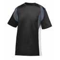 Augusta Sportswear 1515 Adult Wicking Poly/Span Short-Sleeve Jersey with Contrast Inserts