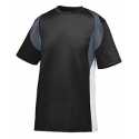 Augusta Sportswear 1516 Youth Wicking Poly/Span Short-Sleeve Jersey with Contrast Inserts