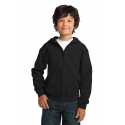Gildan 18600B Youth Heavy Blend Full-Zip Hooded Sweatshirt