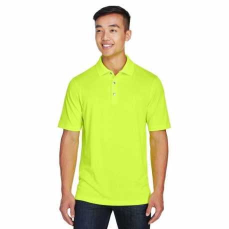 Harriton M345 Men's Advantage Snag Protection Plus IL Snap Placket Polo