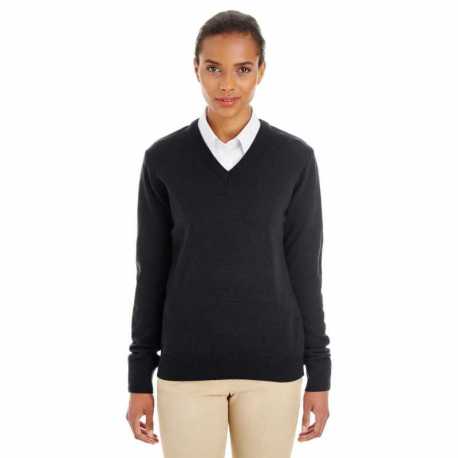 Harriton M420W Ladies Pilbloc V-Neck Sweater