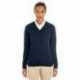 Harriton M420W Ladies Pilbloc V-Neck Sweater