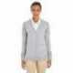 Harriton M425W Ladies Pilbloc V-Neck Button Cardigan Sweater