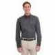 Harriton M581 Men's Foundation Cotton Long-Sleeve Twill Shirt with Teflon