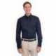 Harriton M581 Men's Foundation Cotton Long-Sleeve Twill Shirt with Teflon