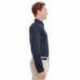 Harriton M581 Men's Foundation Cotton Long-Sleeve Twill Shirt with Teflon