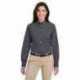 Harriton M581W Ladies Foundation Cotton Long-Sleeve Twill Shirt with Teflon