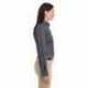 Harriton M581W Ladies Foundation Cotton Long-Sleeve Twill Shirt with Teflon