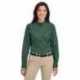 Harriton M581W Ladies Foundation Cotton Long-Sleeve Twill Shirt with Teflon