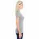 J America JA8136 Ladies Glitter V-Neck T-Shirt