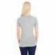 J America JA8136 Ladies Glitter V-Neck T-Shirt