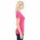 J America JA8136 Ladies Glitter V-Neck T-Shirt