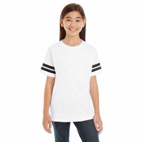LAT 6137 Youth Football Fine Jersey T-Shirt