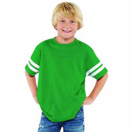 LAT 6137 Youth Football Fine Jersey T-Shirt