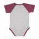 Rabbit Skins RS4430 Infant Baseball Bodysuit