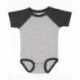 Rabbit Skins RS4430 Infant Baseball Bodysuit
