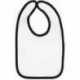 Rabbit Skins RS1004 Infant Contrast Trim Bib