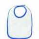 Rabbit Skins RS1004 Infant Contrast Trim Bib