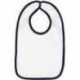 Rabbit Skins RS1004 Infant Contrast Trim Bib