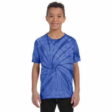 Tie-Dye CD101Y Youth Spider T-Shirt