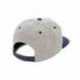 Yupoong 6089MT Adult Structured Flat Visor Classic Two-Tone Snapback Cap