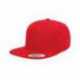 Yupoong Y6007 Adult Cotton Twill Snapback Cap