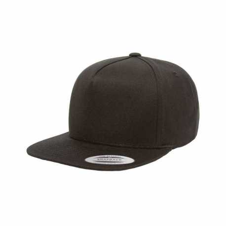 Yupoong Y6007 Adult Cotton Twill Snapback Cap
