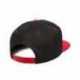 Yupoong Y6007 Adult Cotton Twill Snapback Cap