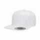 Yupoong YP5089 Adult Structured Flat Visor Classic Snapback Cap