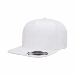 Yupoong YP5089 Adult Structured Flat Visor Classic Snapback Cap
