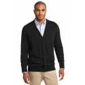 Port Authority SW302 Value V-Neck Cardigan Sweater with Pockets