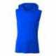 A4 N3410 Men's Cooling Performance Sleeveless Hooded T-shirt