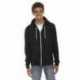 American Apparel F497 Unisex Flex Fleece USA Made Zip Hoodie