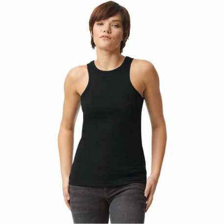 American Apparel 101CVC Ladies CVC Racerneck Tank