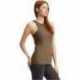 American Apparel 101CVC Ladies CVC Racerneck Tank