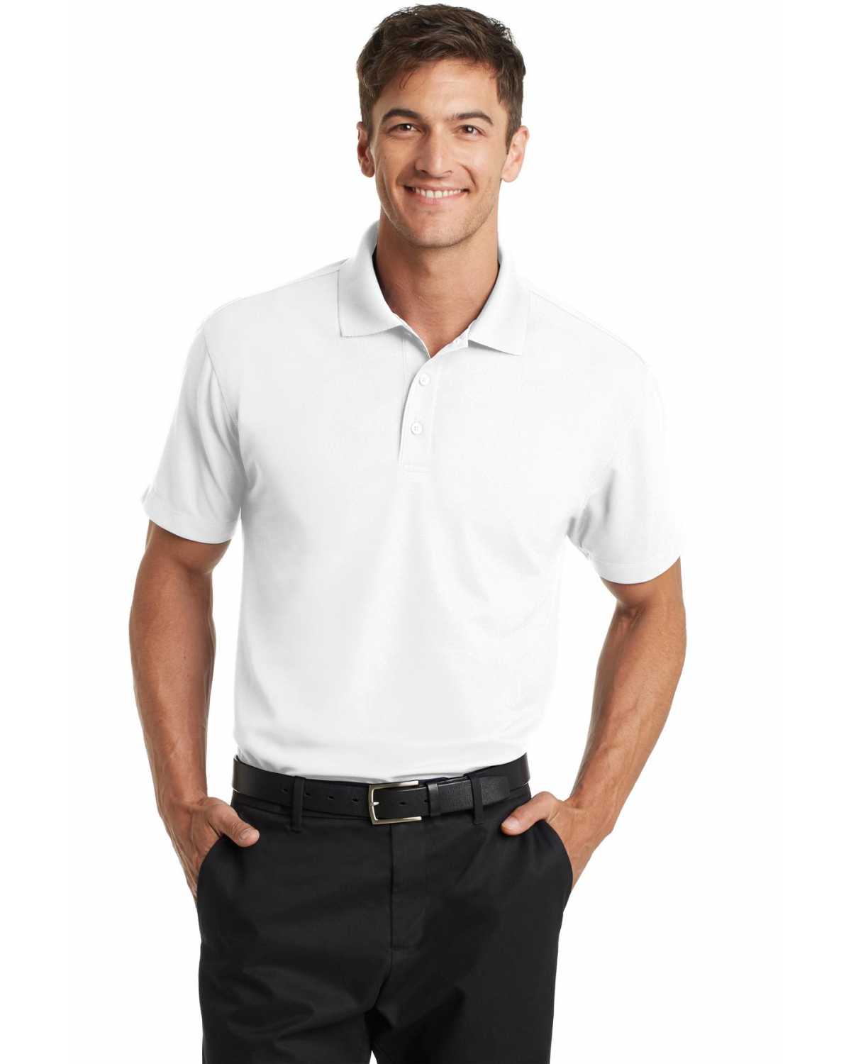 Port Authority K572 Dry Zone Grid Polo on discount | ApparelChoice.com