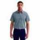 Artisan Collection by Reprime RP221 Men's Microcheck Gingham Short-Sleeve Cotton Shirt